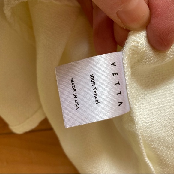 Vetta Wrap Top, Eggshell, Small - Picture 5 of 8